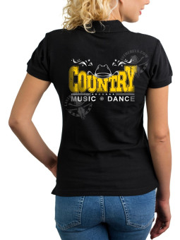 Polo femme Country Music and Dance – LAST REBELS - Impression dos