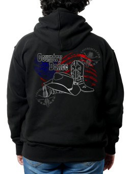 Sweat danse country femme – LAST REBELS Country Dance USA - Impression dos