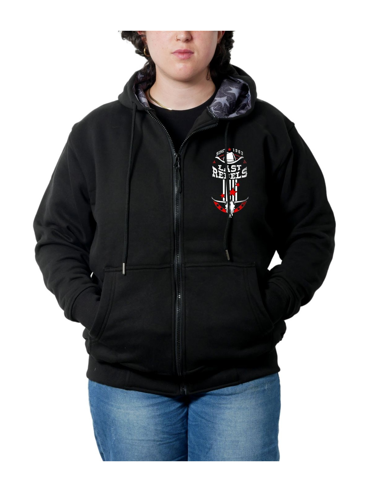 Sweat danse country femme – LAST REBELS aigle & Texas - Vue de face