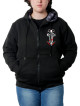 Sweat danse country femme – LAST REBELS aigle & Texas - Vue de face Sweat danse country femme – LAST REBELS aigle & Texas - Vue de face