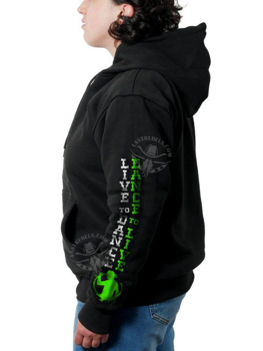 Sweat danse country femme – LAST REBELS Je peux pas, j’ai Country - Manche gauche Sweat danse country femme – LAST REBELS Je peux pas, j’ai Country - Manche gauche