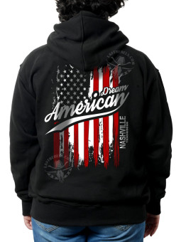 Sweat danse country femme – LAST REBELS Rêvons d’Amérique - Impression dos