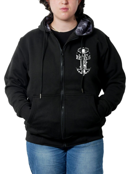 Sweat danse country femme – LAST REBELS Country & rêve américain - Vue de face Sweat danse country femme – LAST REBELS Country & rêve américain - Vue de face