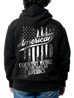 Sweat danse country femme – LAST REBELS Country & rêve américain - Impression dos