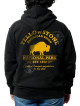 Sweat danse country femme – LAST REBELS Yellowstone & bisons - Impression dos Sweat danse country femme – LAST REBELS Yellowstone & bisons - Impression dos