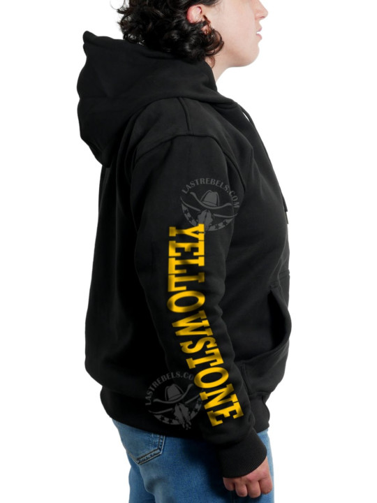 Sweat danse country femme – LAST REBELS Yellowstone & bisons - Manche droite Sweat danse country femme – LAST REBELS Yellowstone & bisons - Manche droite