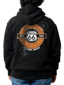 Sweat danse country femme – LAST REBELS Route 66 American Highway - Impression dos