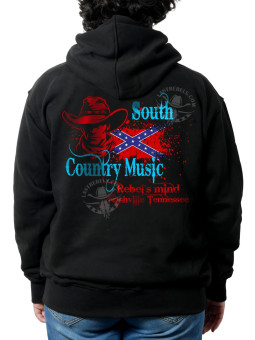 Sweat danse country femme – LAST REBELS South Country Music - Impression dos
