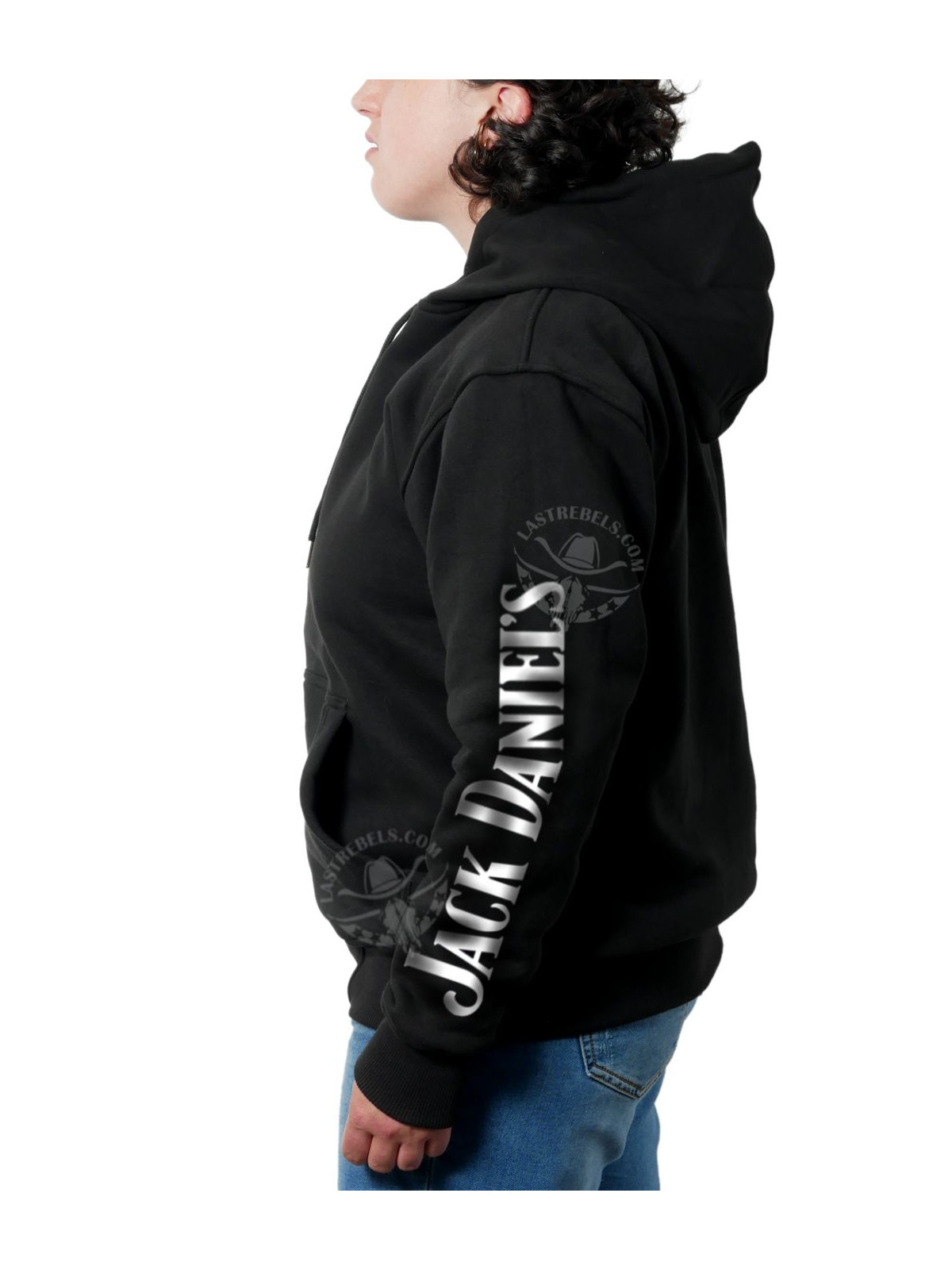 Sweat danse country femme – LAST REBELS Jack Daniel’s Tennessee - Manche gauche