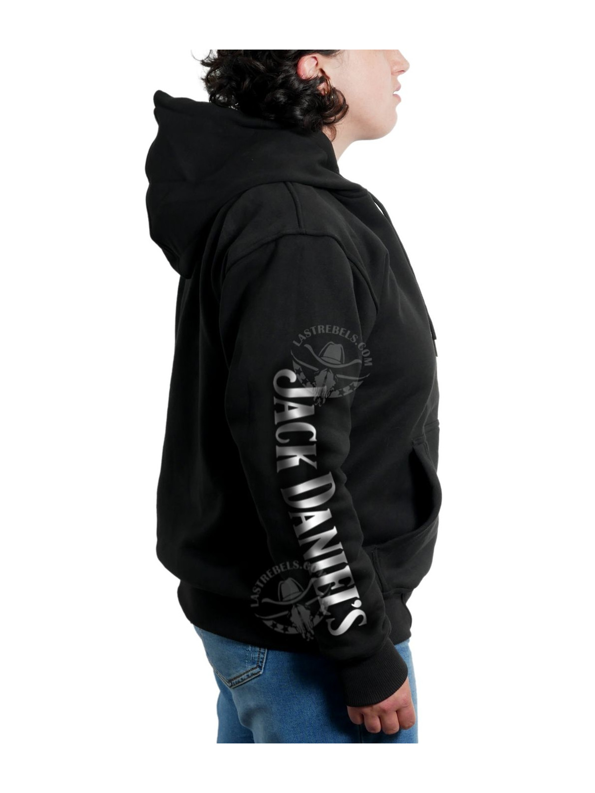 Sweat danse country femme – LAST REBELS Jack Daniel’s Tennessee - Manche droite