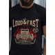 T-shirt Hot Rod noir Loud and Fast