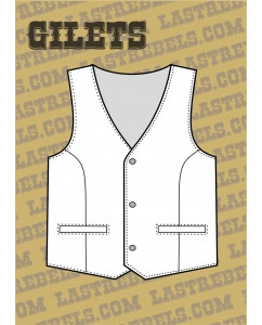 Gilets country homme – Style western – LAST REBELS